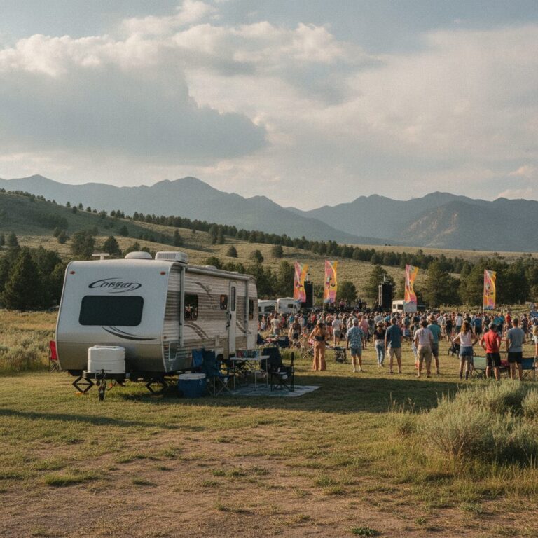 RV rental for Yellowstone Jazz Festival near Cody WY