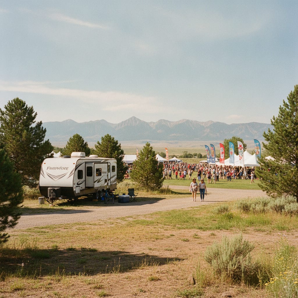 RV rental for Yellowstone Quilt Festival near Cody